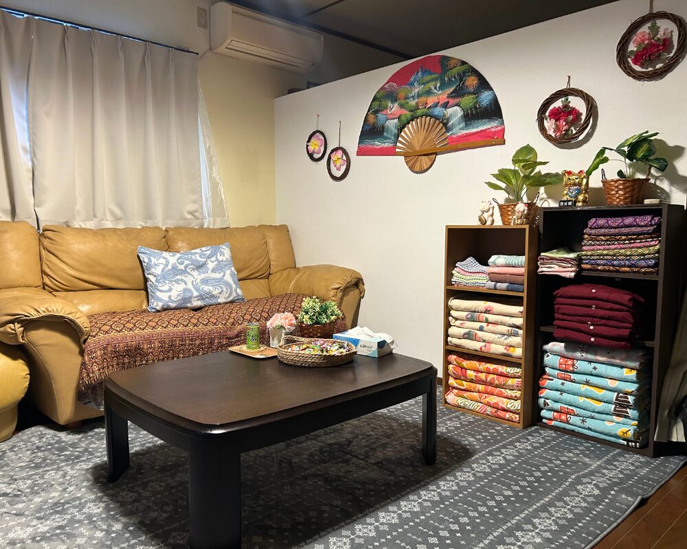 茨城県行方市玉造甲のタイ古式マッサージ・DoZo Spa &massageの待合室