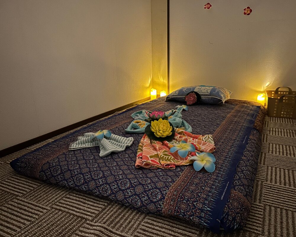 茨城県行方市玉造甲のタイ古式マッサージ・DoZo Spa &massageの施術室
